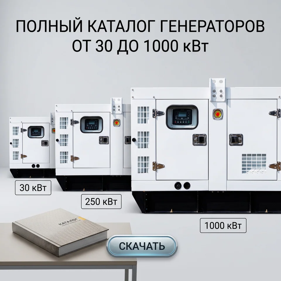 Каталог линейки 30–1000 кВт