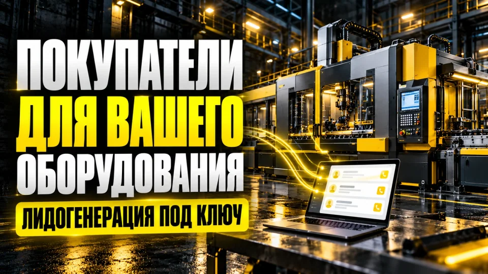 Покупатели для вашего оборудования — лидогенерация под ключ